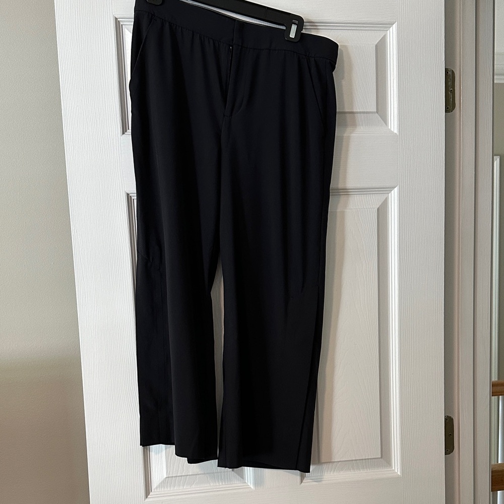 Classic Black Wide-Leg Pants